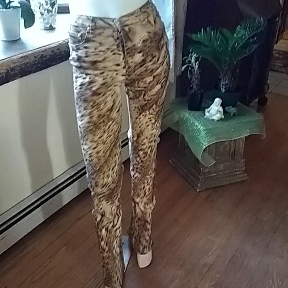 Roberto Cavalli Collection Leopard pants authentic
